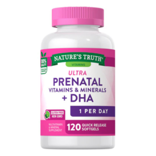 Prenatal Vitamins & Minerals with DHA, Folic Acid